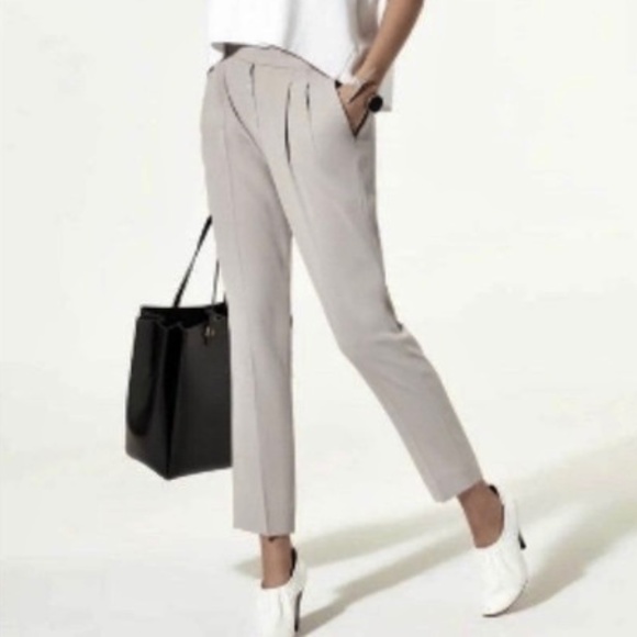 Babaton Pants - Aritzia Babaton Cohen Gray Trouser Dress Pants